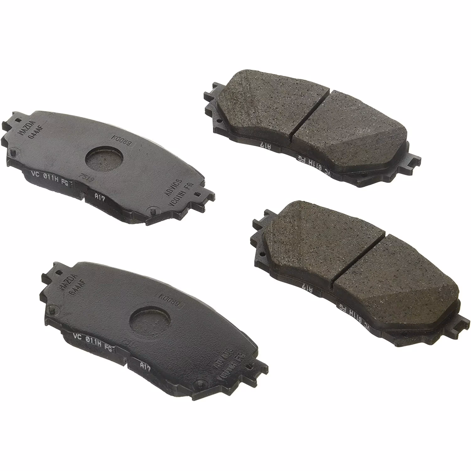 What does a broken brake disc look like?