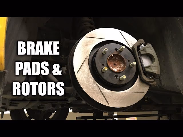 How do you replace a brake rotor?