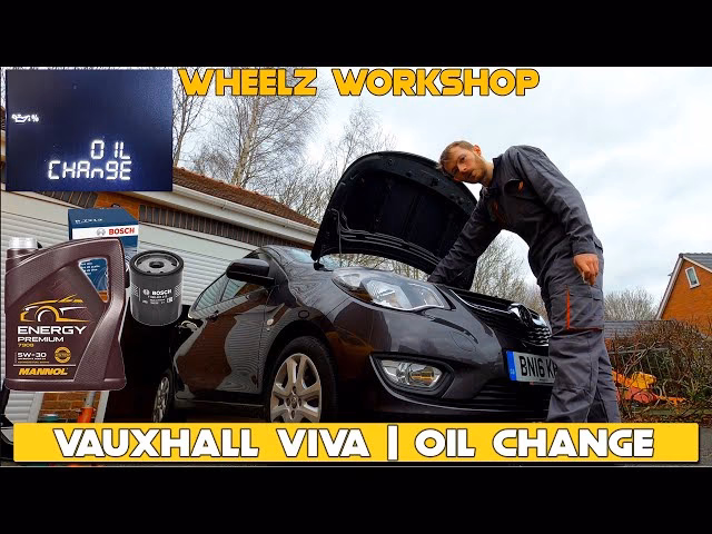 How often do I need an oil change on my Vauxhall Viva?