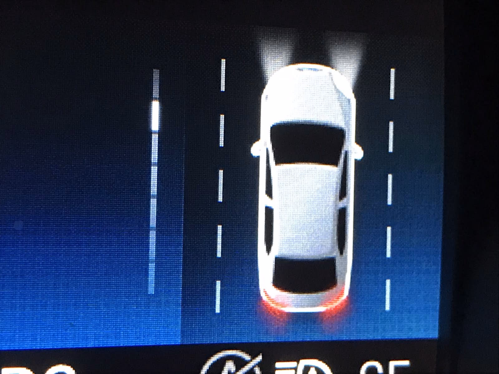 What does a warning light mean on a Ford dashboard?