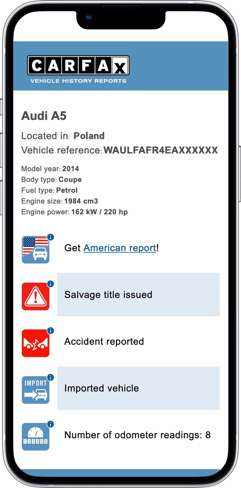 How do I find out if a car has been serviced?