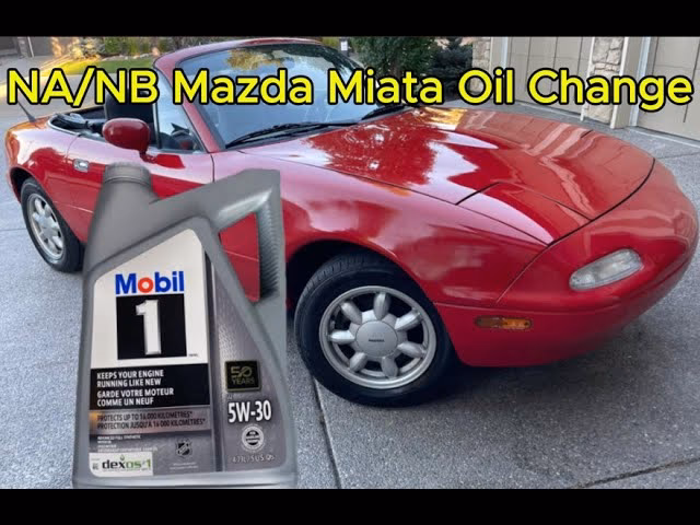How much oil does a Mazda MX 5 need?
