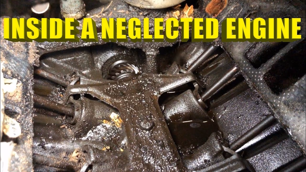 What happens if old oil clogs your engine?