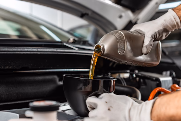 What is an oil and filter change?
