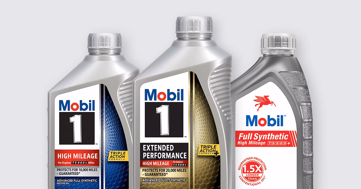 How does high mileage oil function?