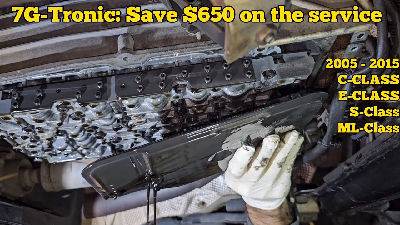 How often should a 7G-Tronic oil be changed?