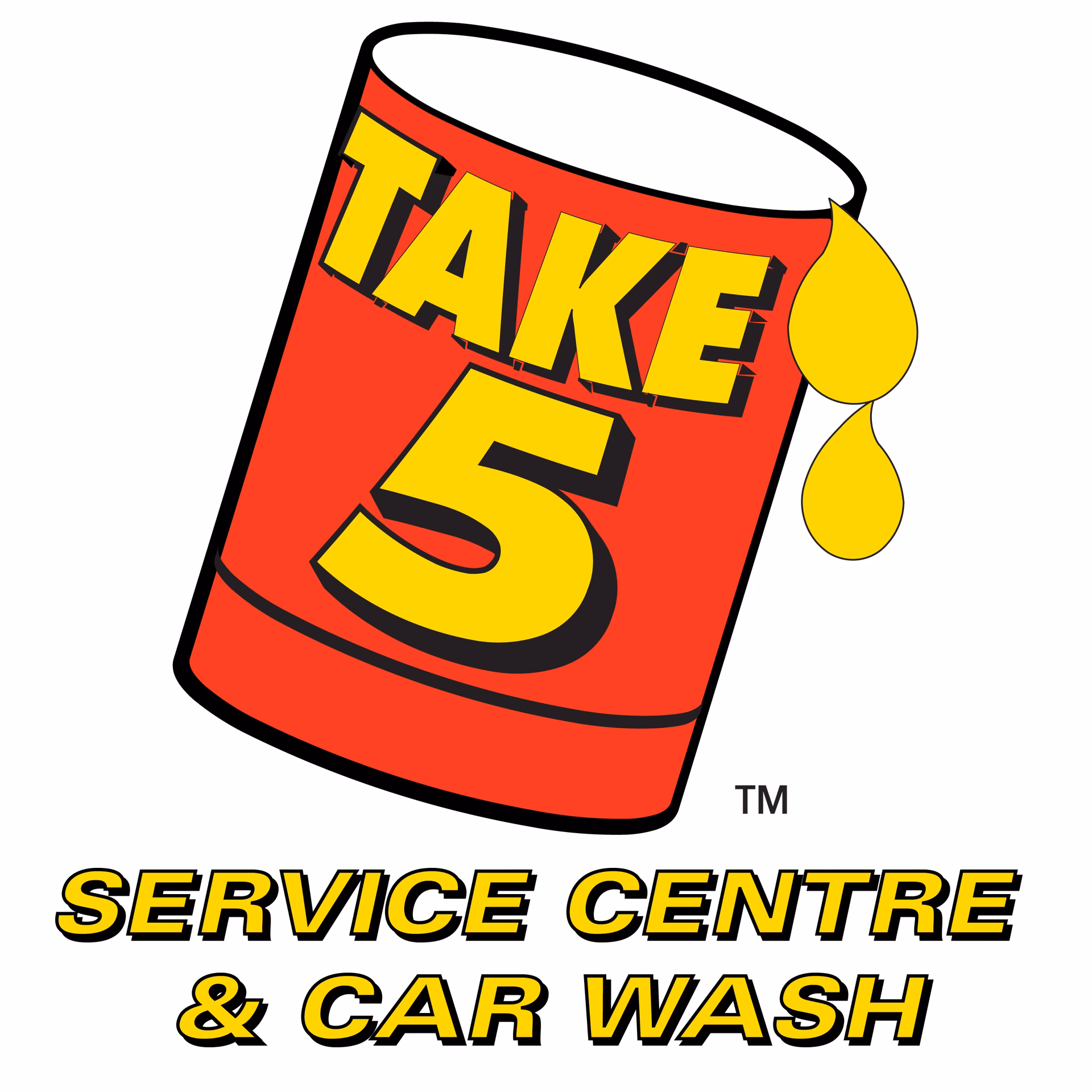 Does take 5 do a car wash before an oil change?