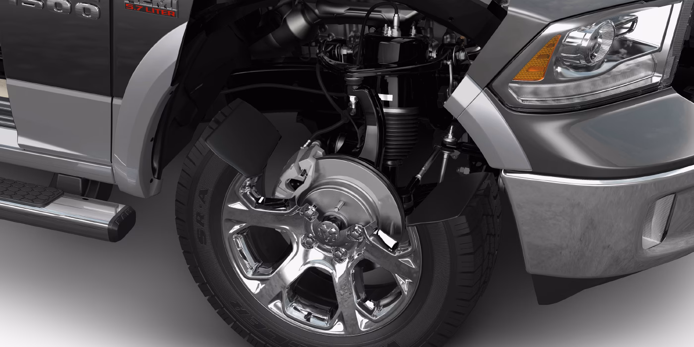 Does a Ram 1500 have a negative camber reading?