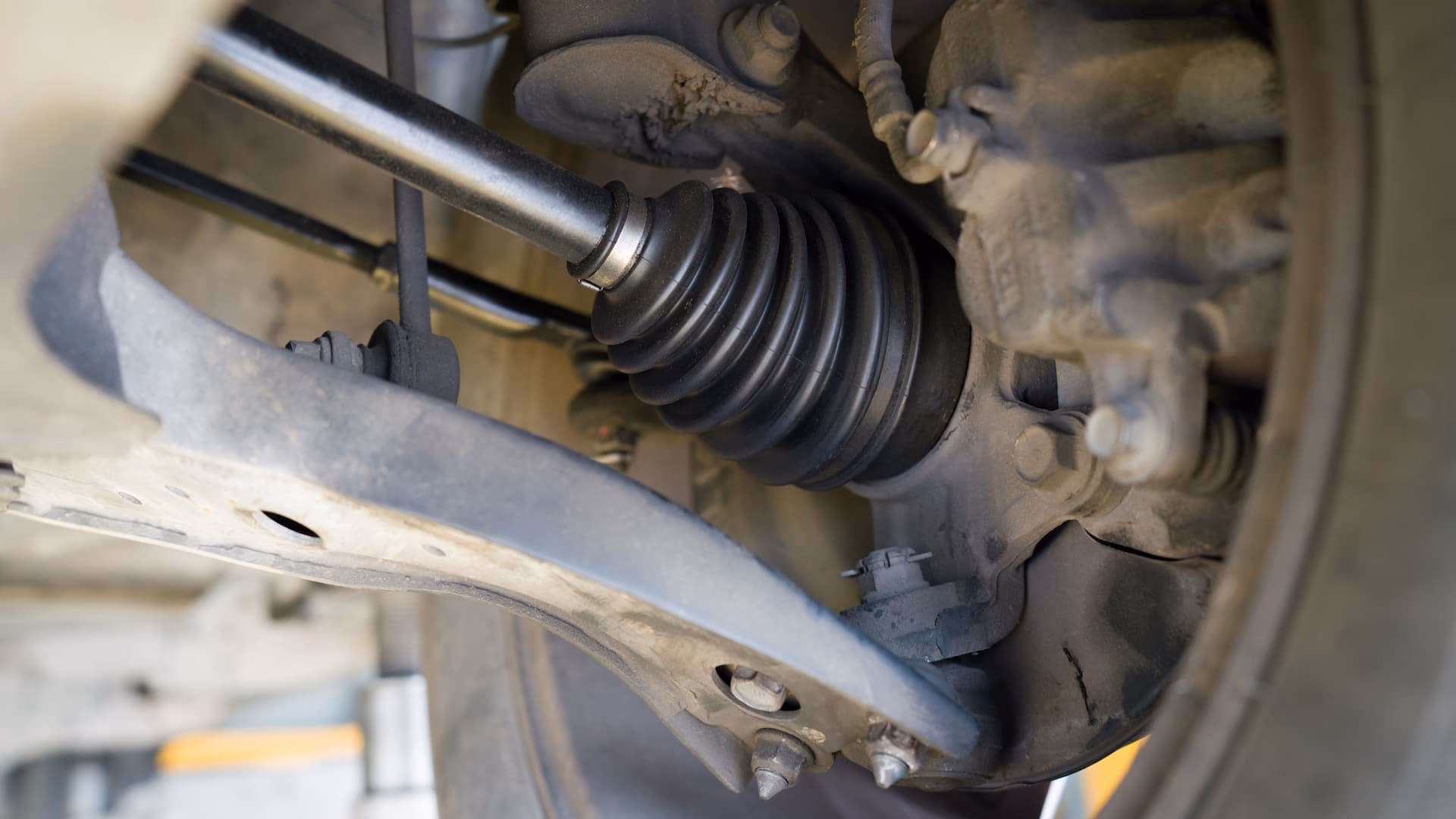 How do you fit a car boot on a CV joint?