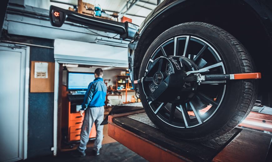 What is wheel alignment?