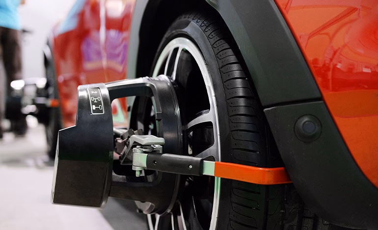 What is a wheel alignment?
