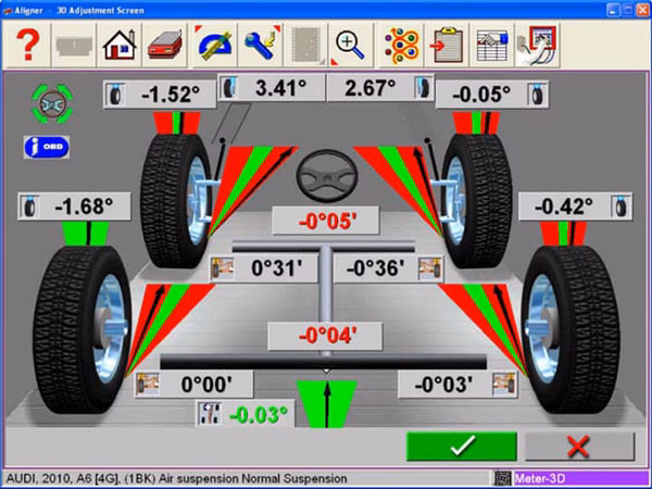 Why do you need a tyre alignment at first stop?