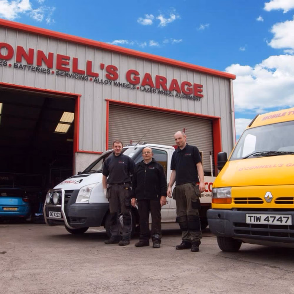 Where can I find a tyre fitting service in Larne?