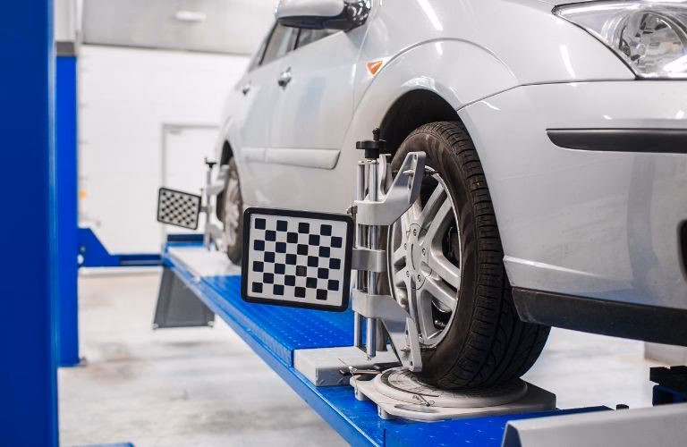 What is a wheel alignment?