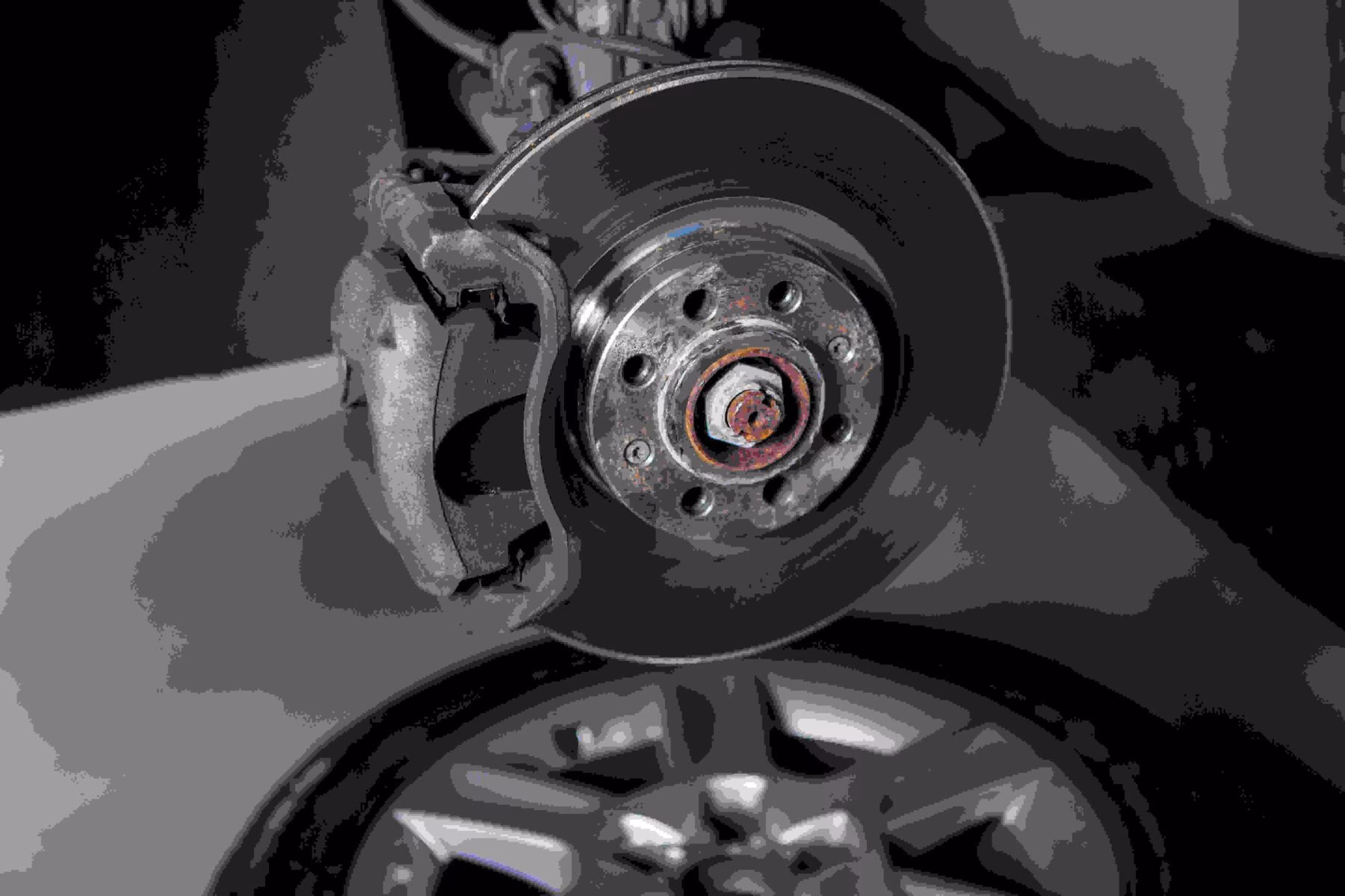 Why do my tires shake when braking?