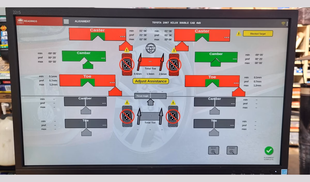 What are the symptoms of wheel alignment & balancing in Toowoomba QLD?