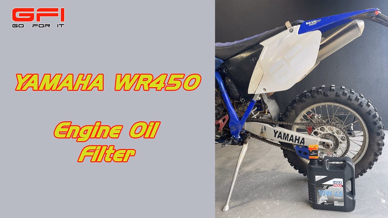 How do you maintain a WR450F?
