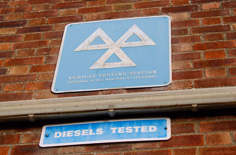 When is the first MOT test done in GB?
