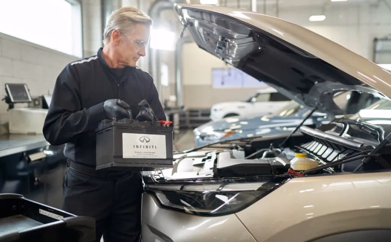 How can I get my Infiniti serviced?