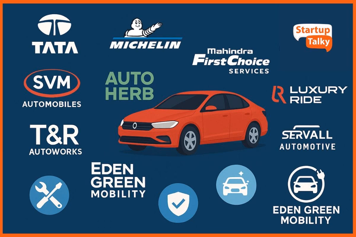 What are the best car service and repair brands in India?