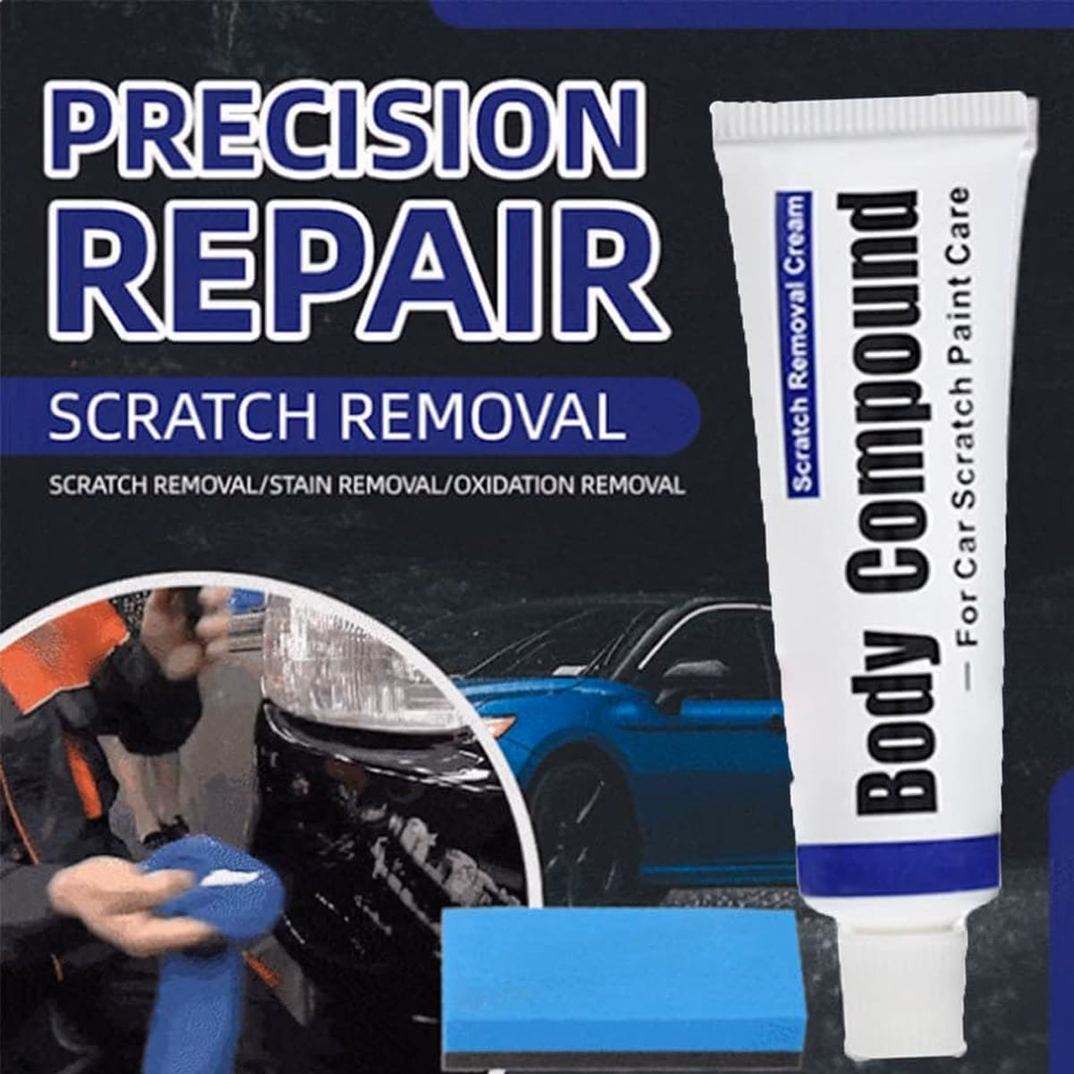 Does body compound remove car scratches?