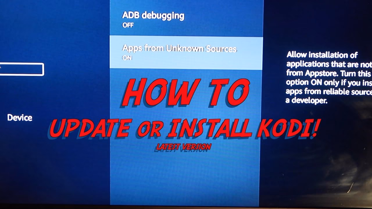 How to update Kodi on macOS?