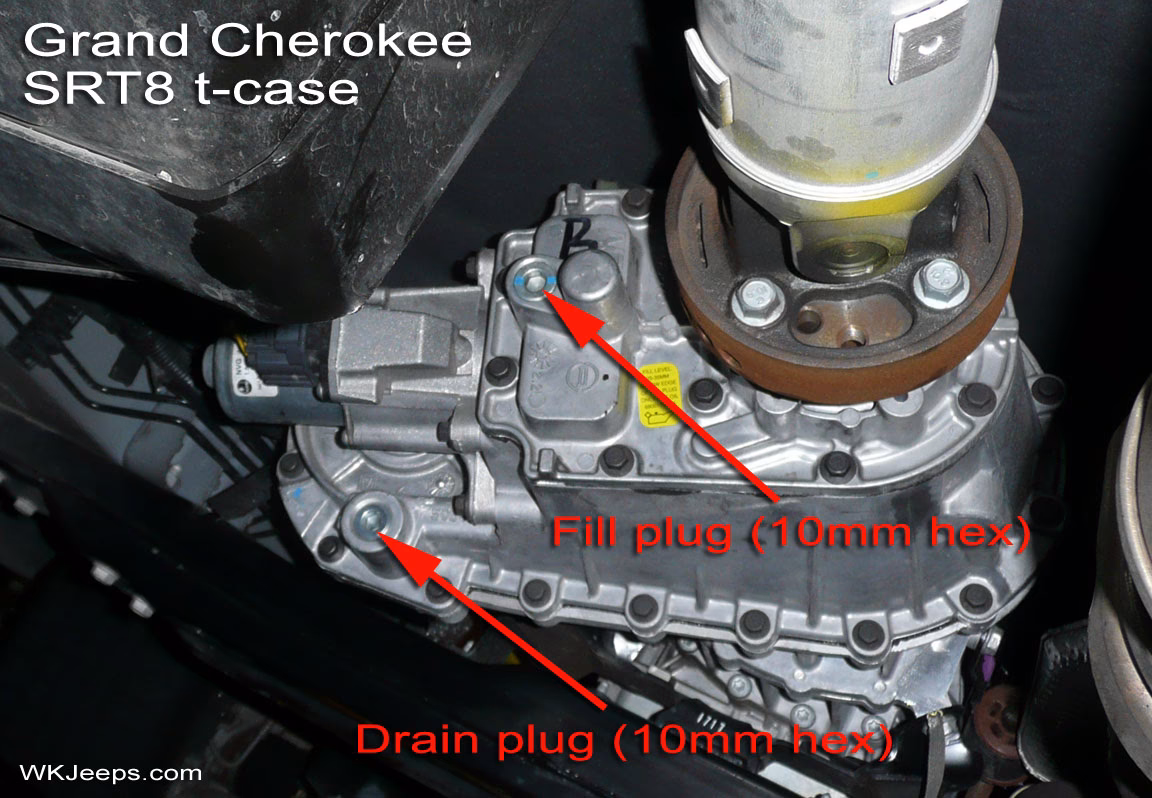 What kind of transfer case does a Jeep Grand Cherokee have?