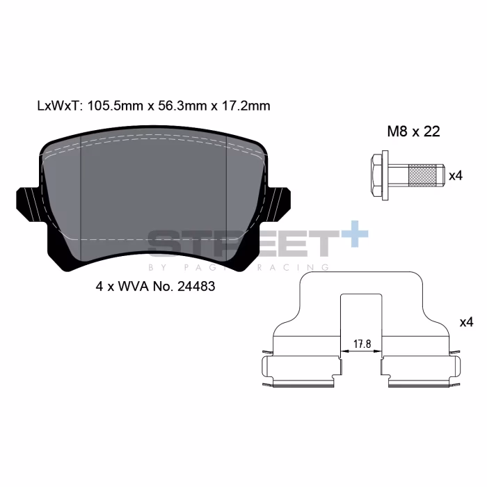 Do brake pads wear on both sides?