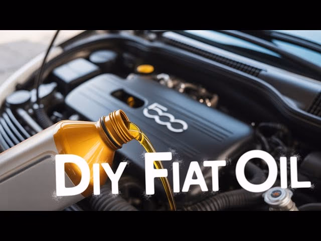What kind of oil does a Fiat 500X take?