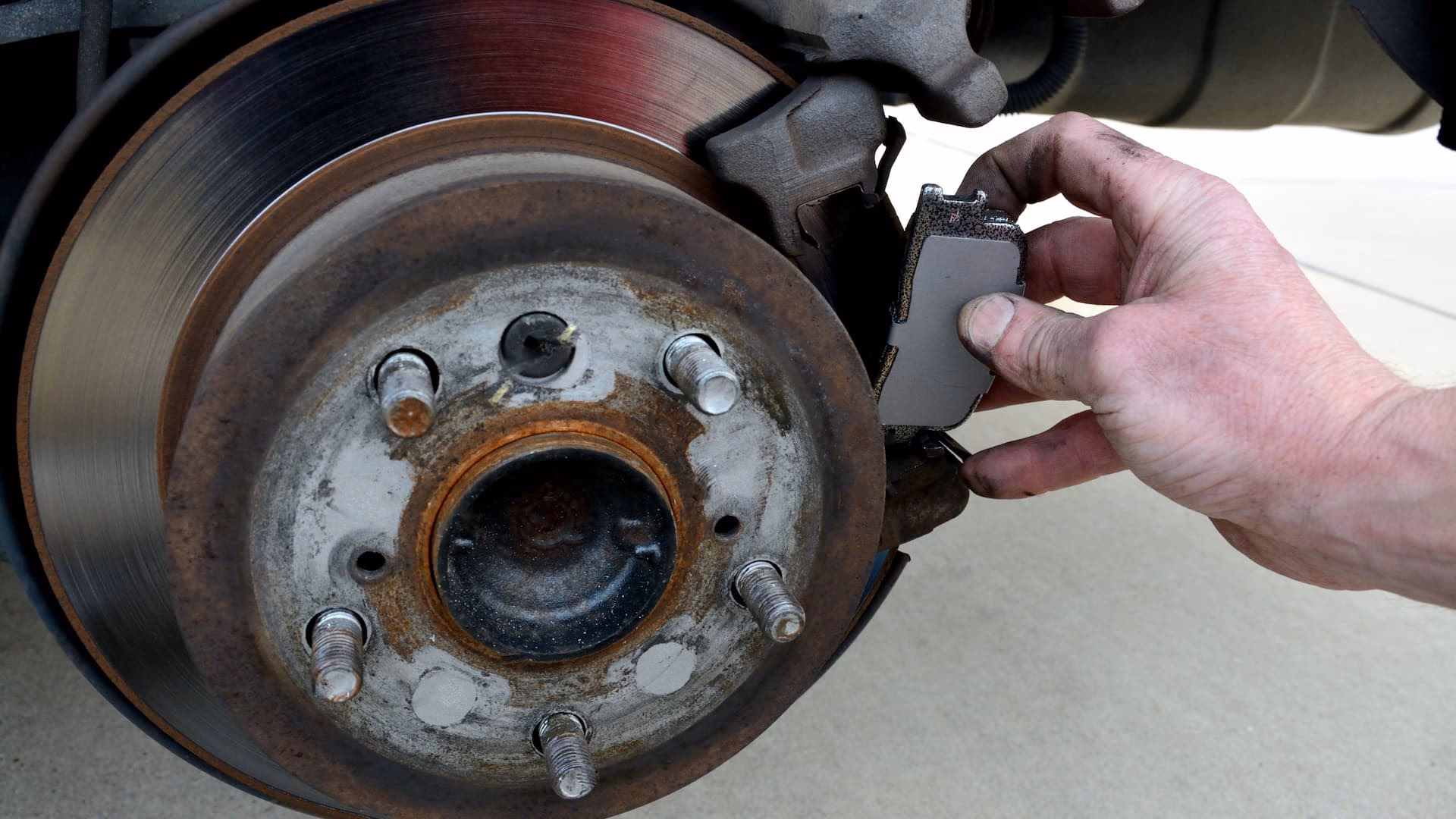 What causes no brakes after replacing brake pads?