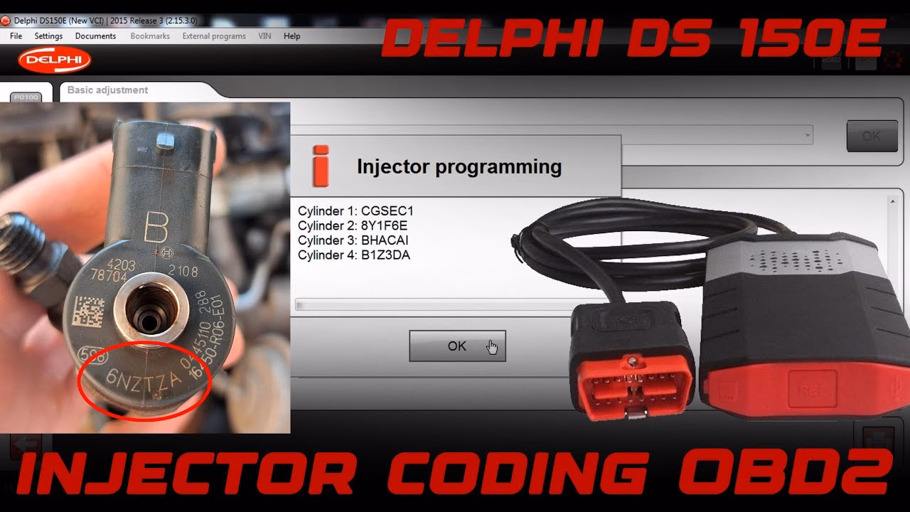 How were Delphi diesel injectors tested?