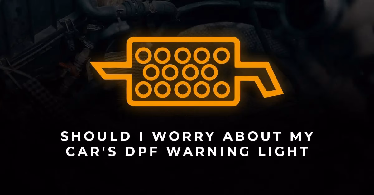 What is a DPF warning light?