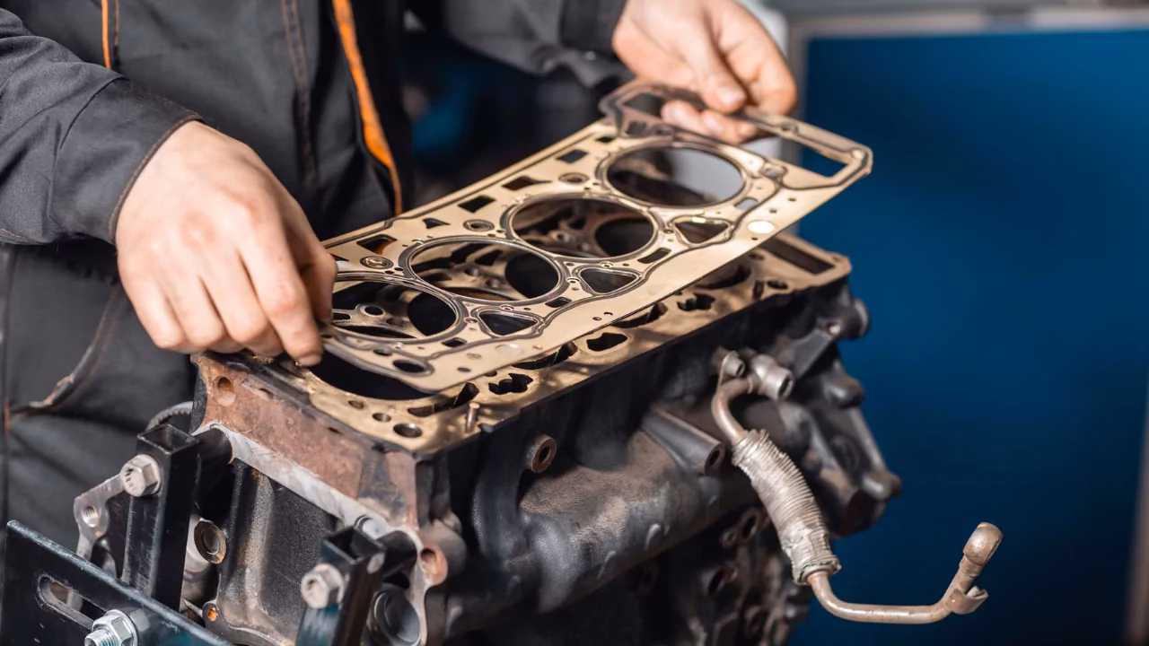What are the symptoms of a blown head gasket?