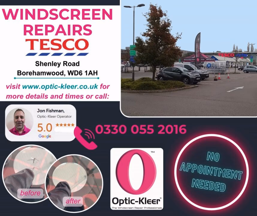 Can Halfords carry out windscreen chip repairs?