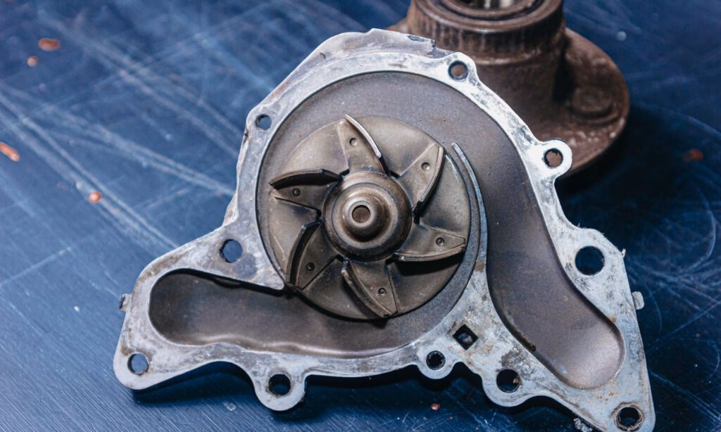 How do I know if my car's water pump is malfunctioning?