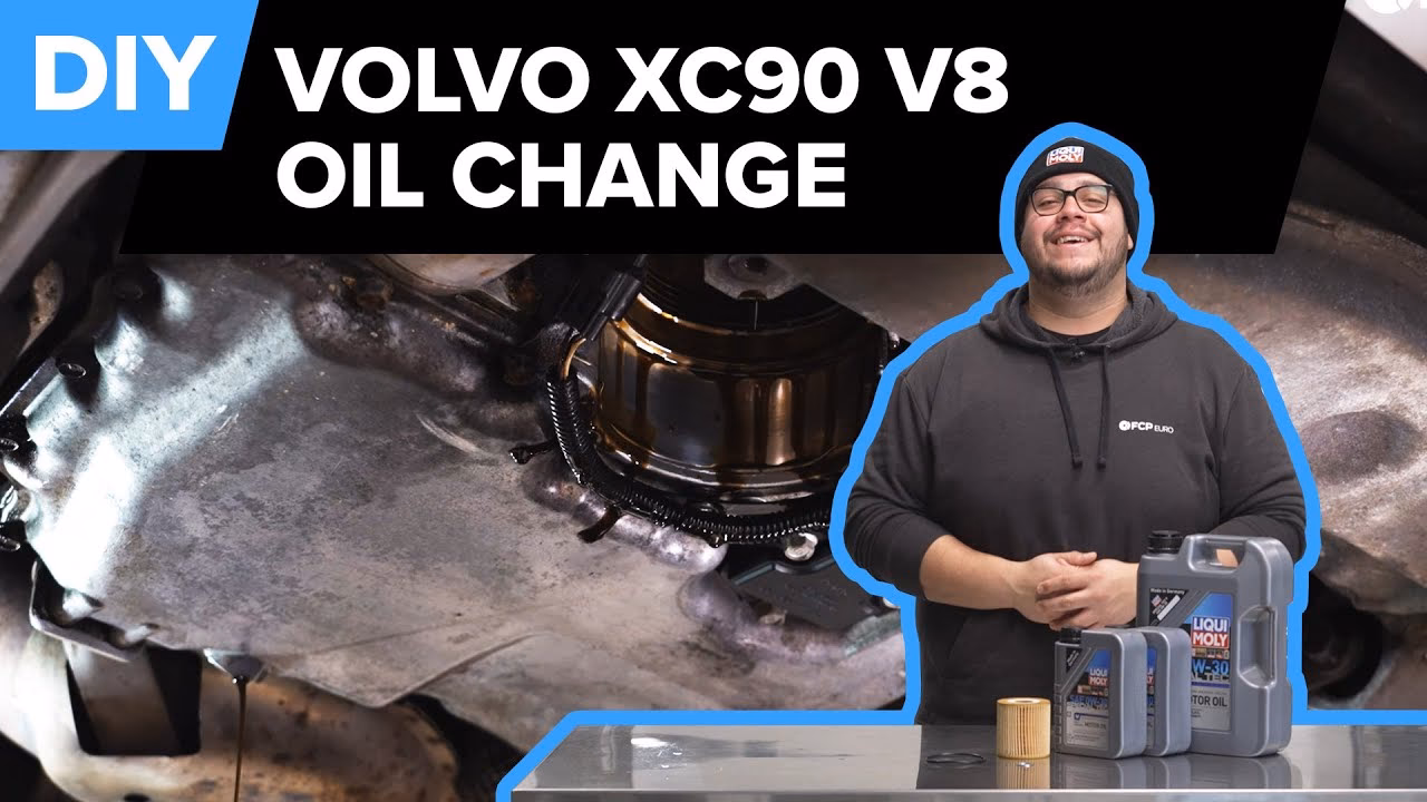 How often should oil be changed on a Volvo XC90?
