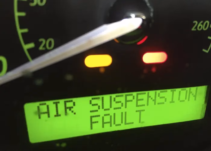 Why does my air suspension light turn off?