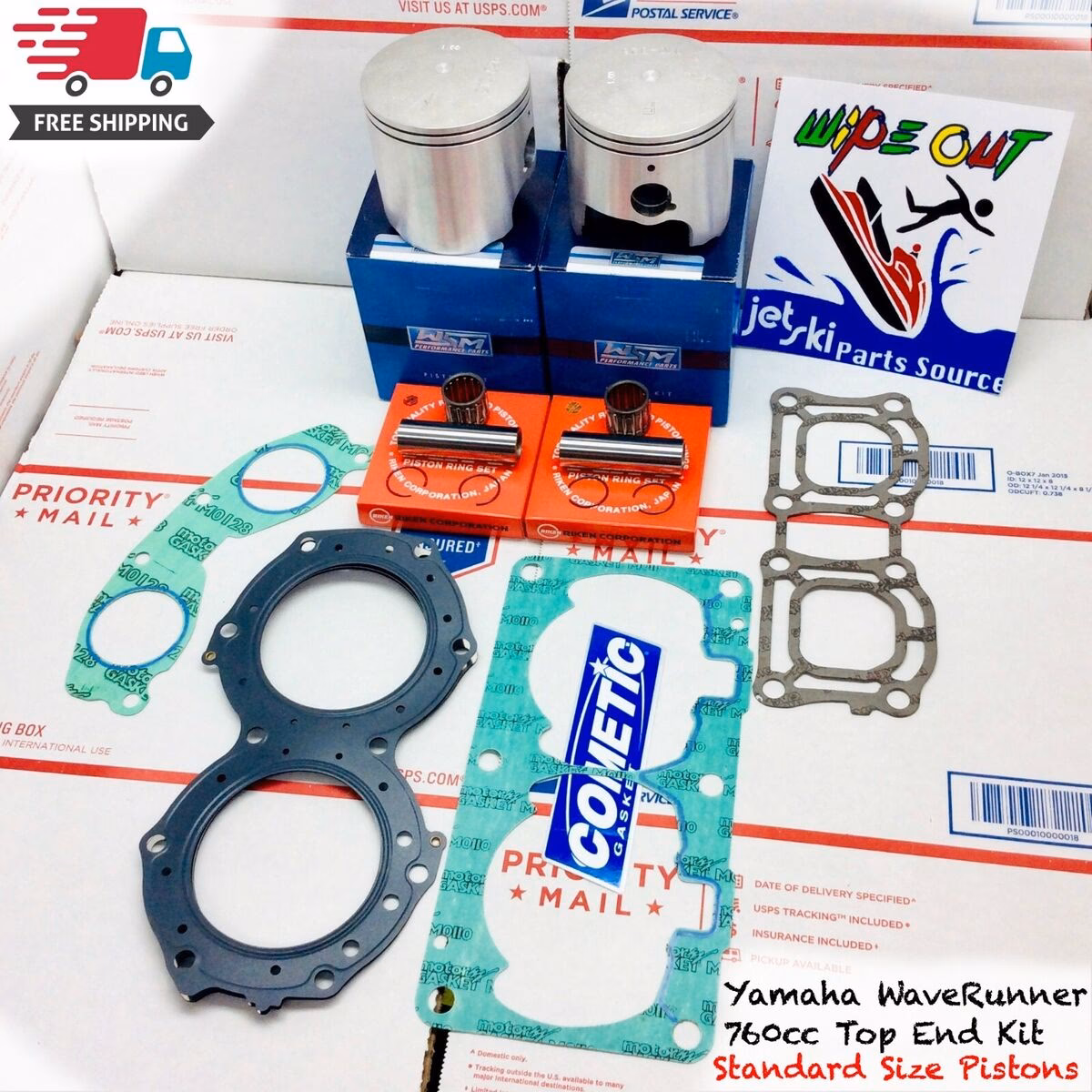 What engine did a Yamaha WaveBlaster 760 have?