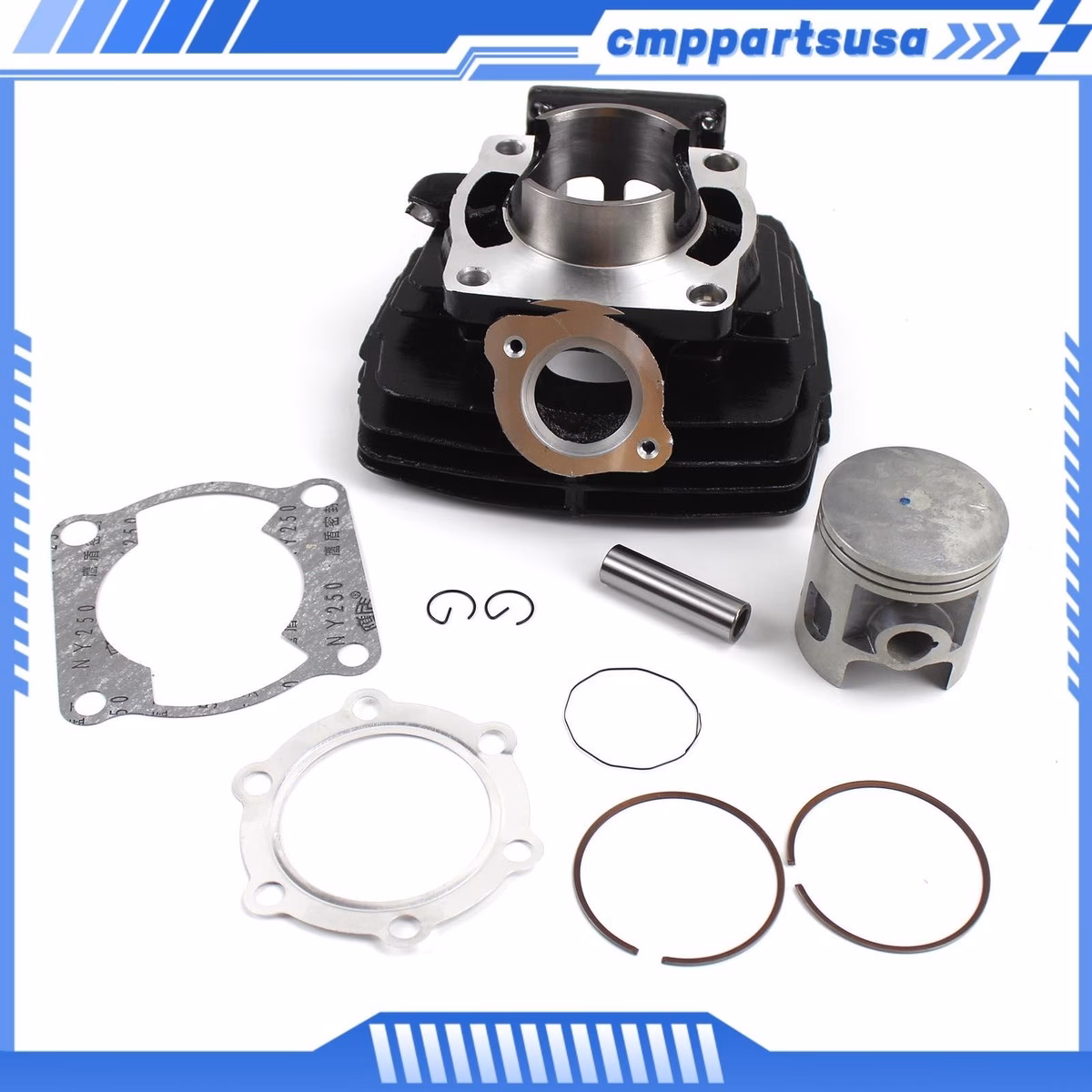 What cylinder kit does a DT175 MX have?
