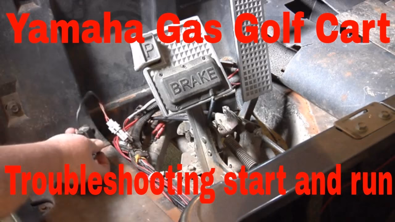 How do I keep my Yamaha golf cart running smoothly?