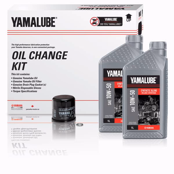 What is a Yamaha Yamalube oil change kit?