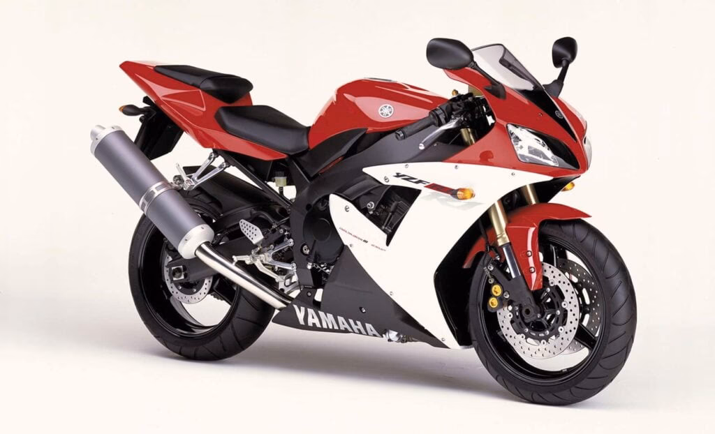 When was the Yamaha R1 introduced?