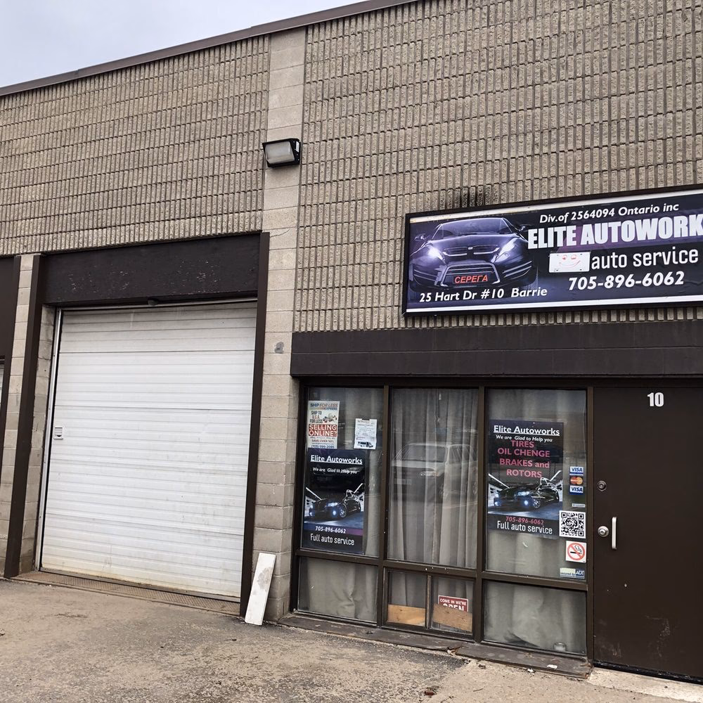 Where is the auto repair shop located?