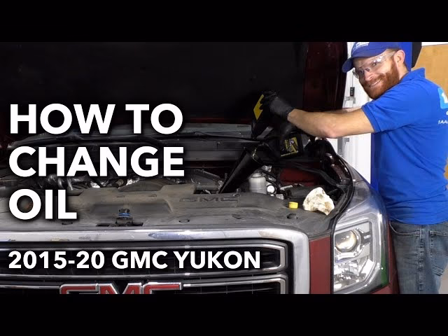 How to reset the oil change light in a 2014-2018 GMC Yukon?