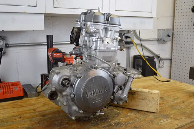 How much horsepower does a YZ250F have?