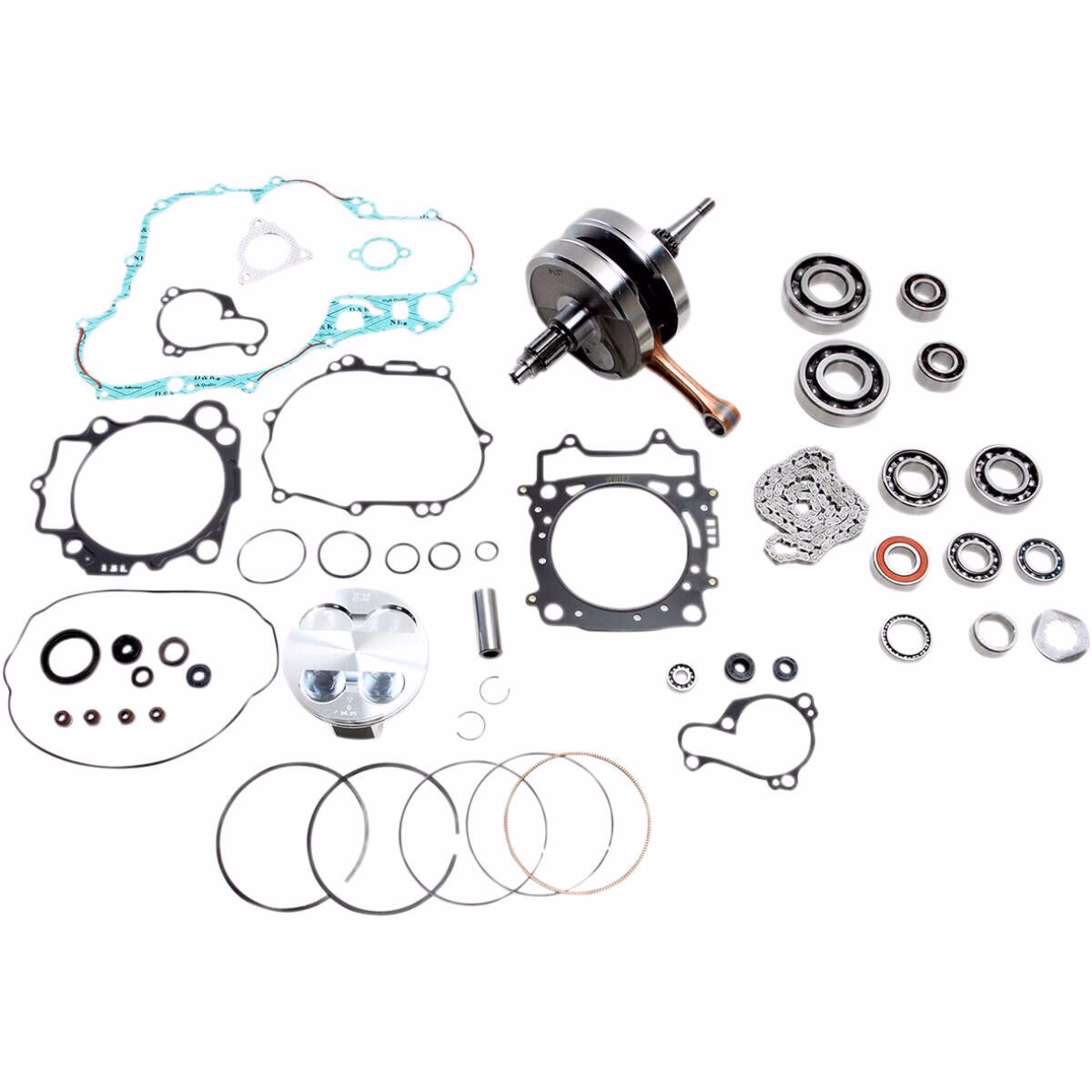 What is a complete engine rebuild kit?