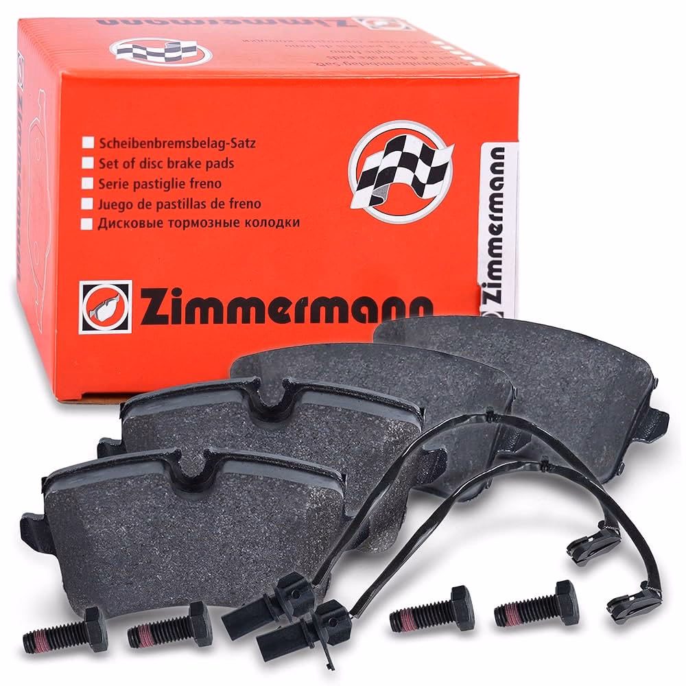 What are the benefits of using Zimmermann brake pads?